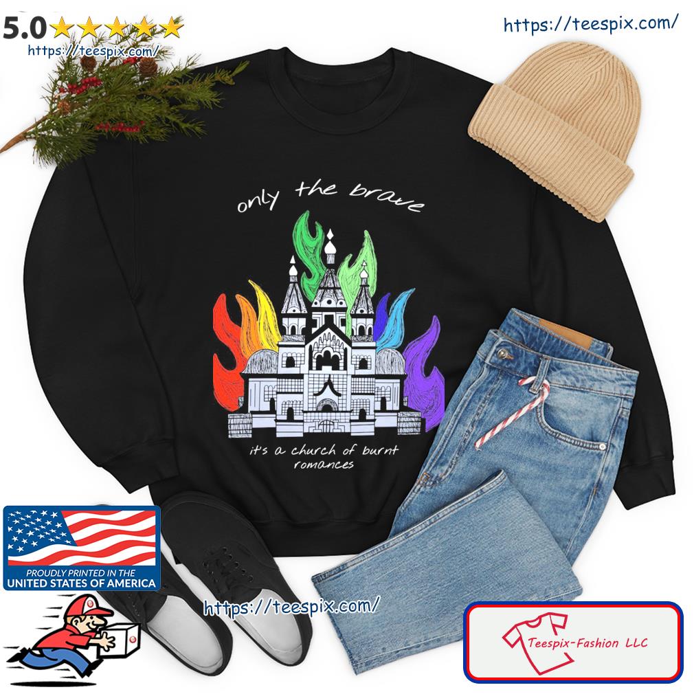 Only the brave - Louis Tomlinson Merchandise - Crop Hoodie - Frankly Wearing