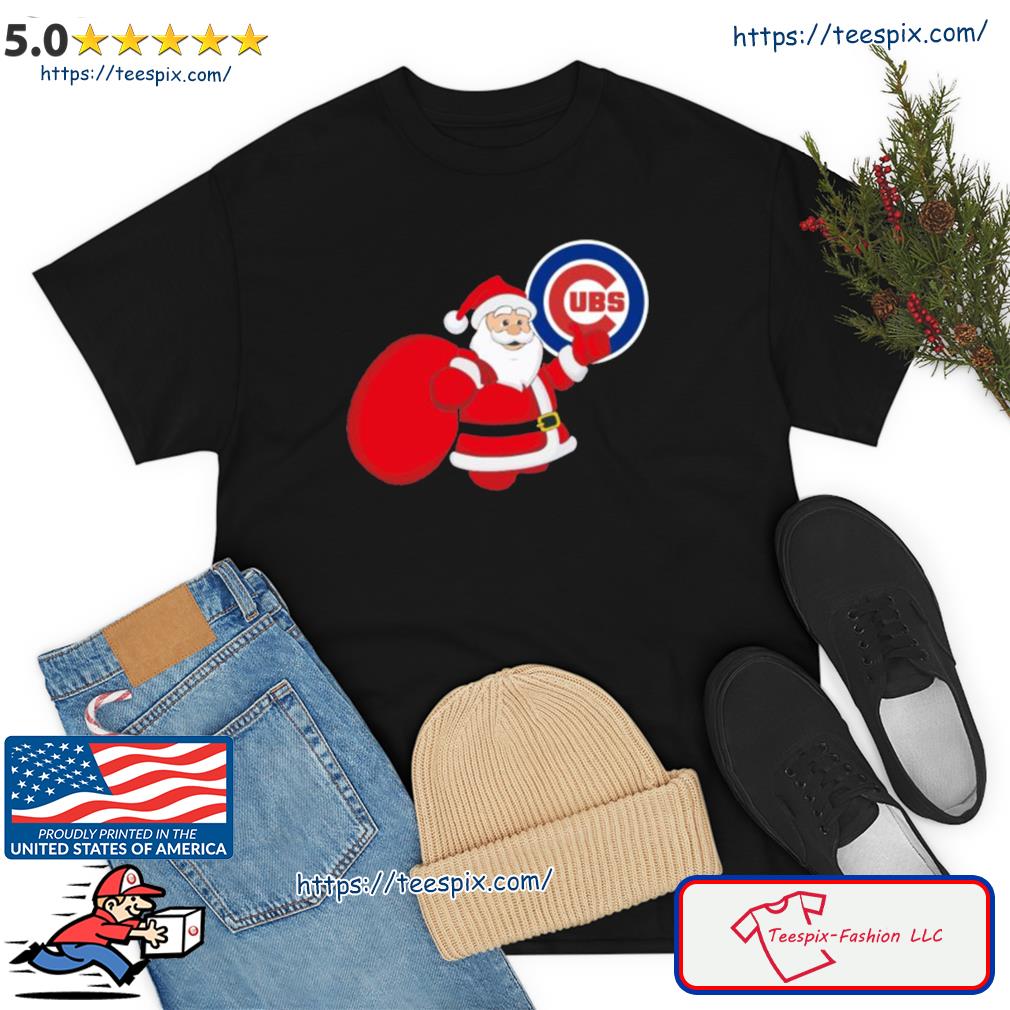 Santa Claus Chicago Cubs MLB Christmas 2022 shirt, hoodie, sweater