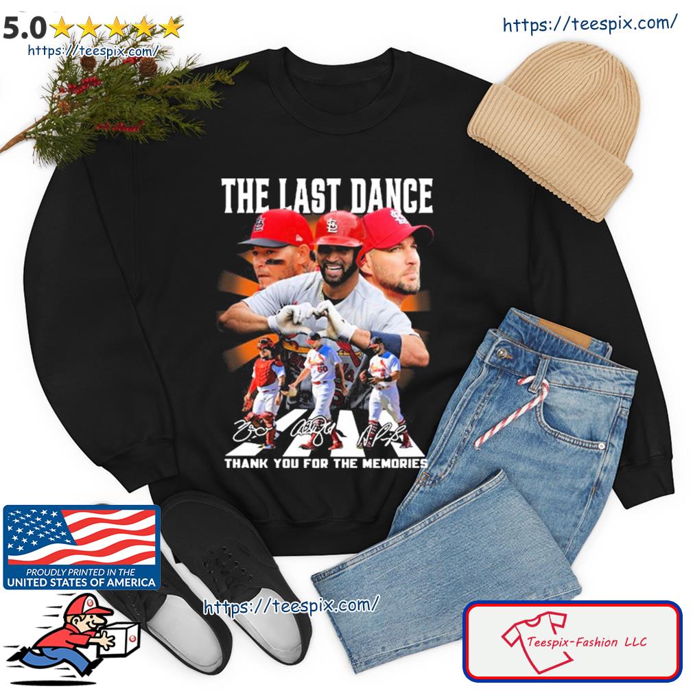 St Louis Cardinals Abbey Road Signatures The Last Dance 2022 Shirt