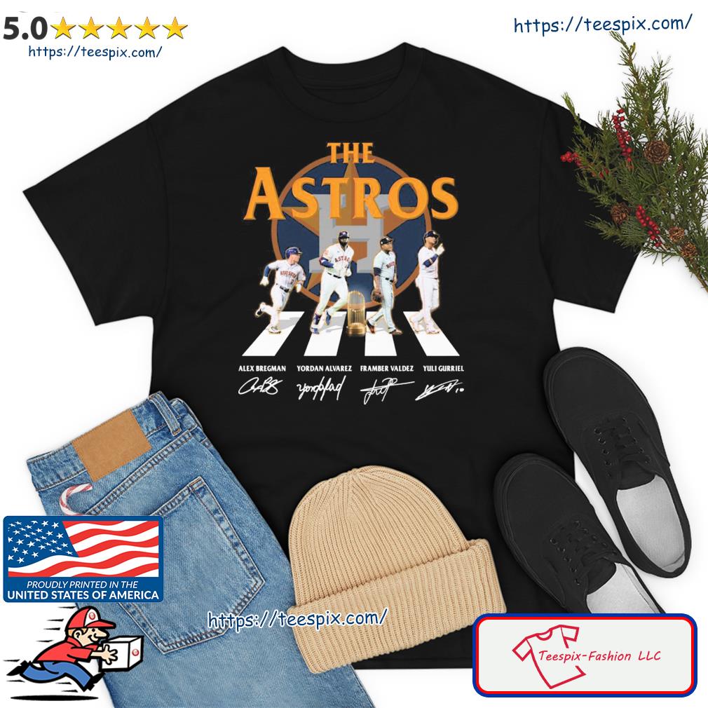 The Astros Houston Astros Abbey Road signatures shirt, hoodie, sweater,  long sleeve and tank top