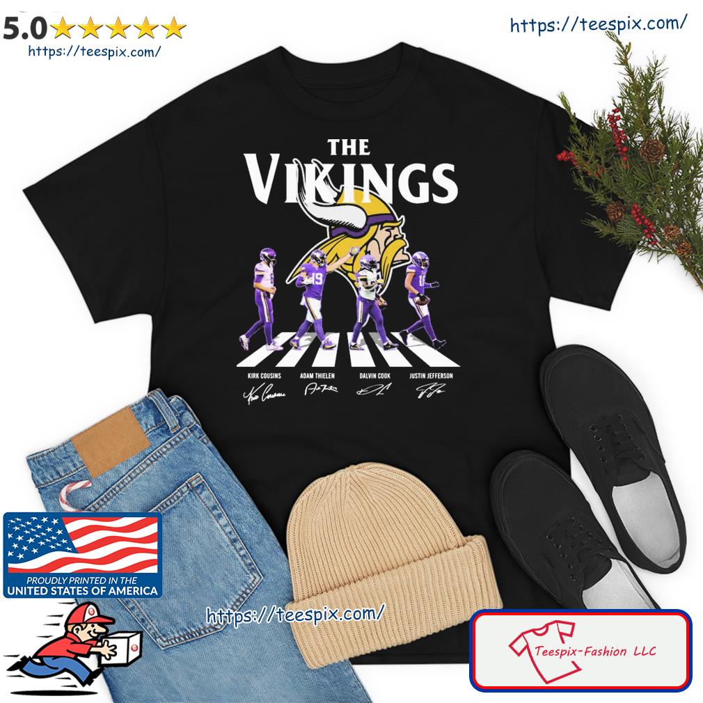 The Vingkings Abbey Road Kirk Cousins Adam Thielen Dalvin Cook And