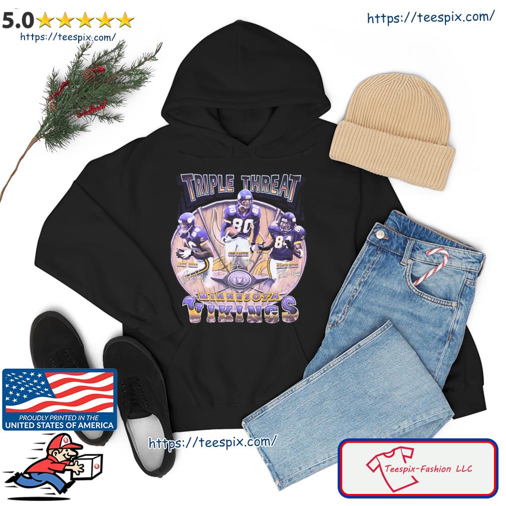 Randy Moss signature Minnesota Vikings football shirt, hoodie, sweater,  long sleeve and tank top