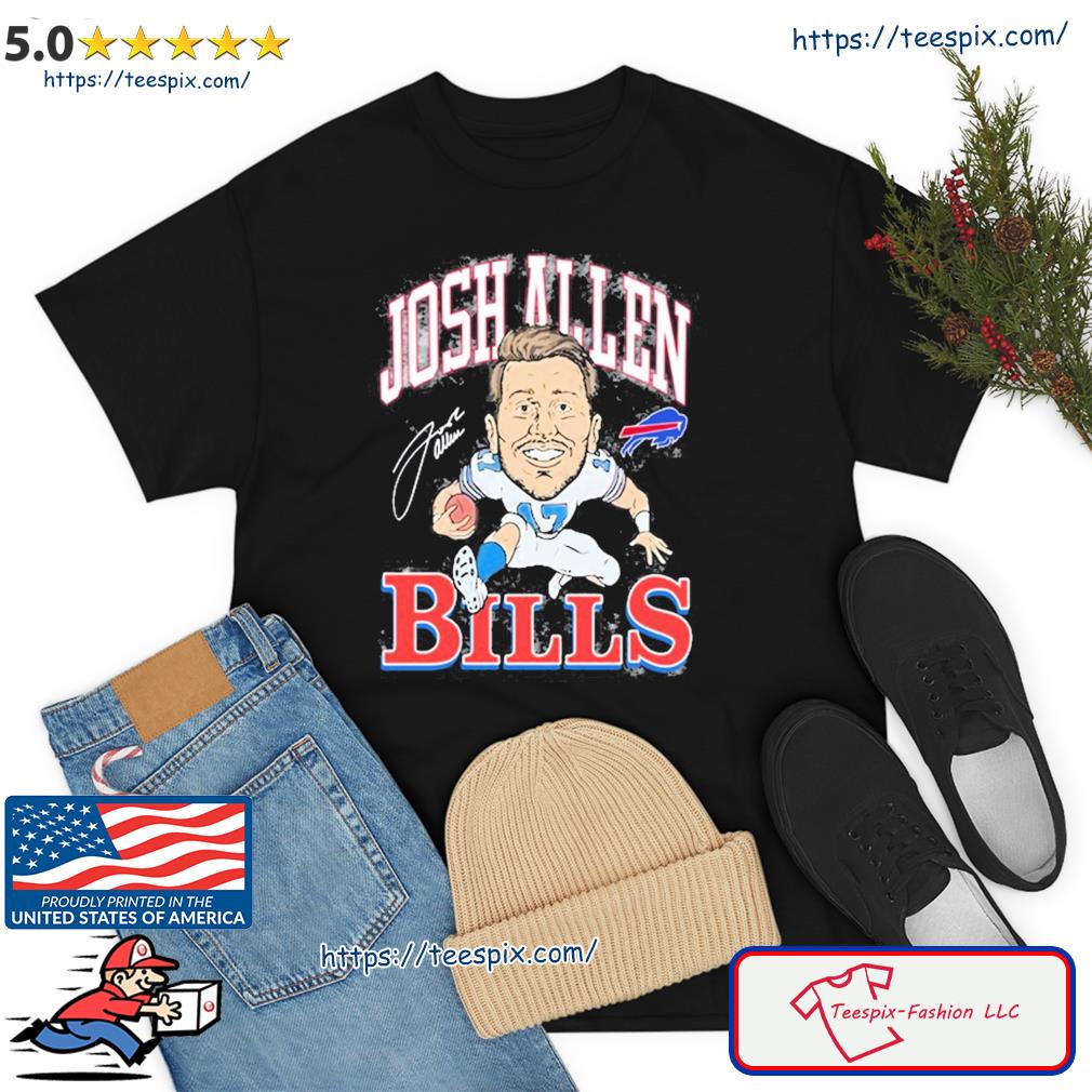 Josh Allen Buffalo Bills Little People signature shirt, hoodie, sweater,  long sleeve and tank top