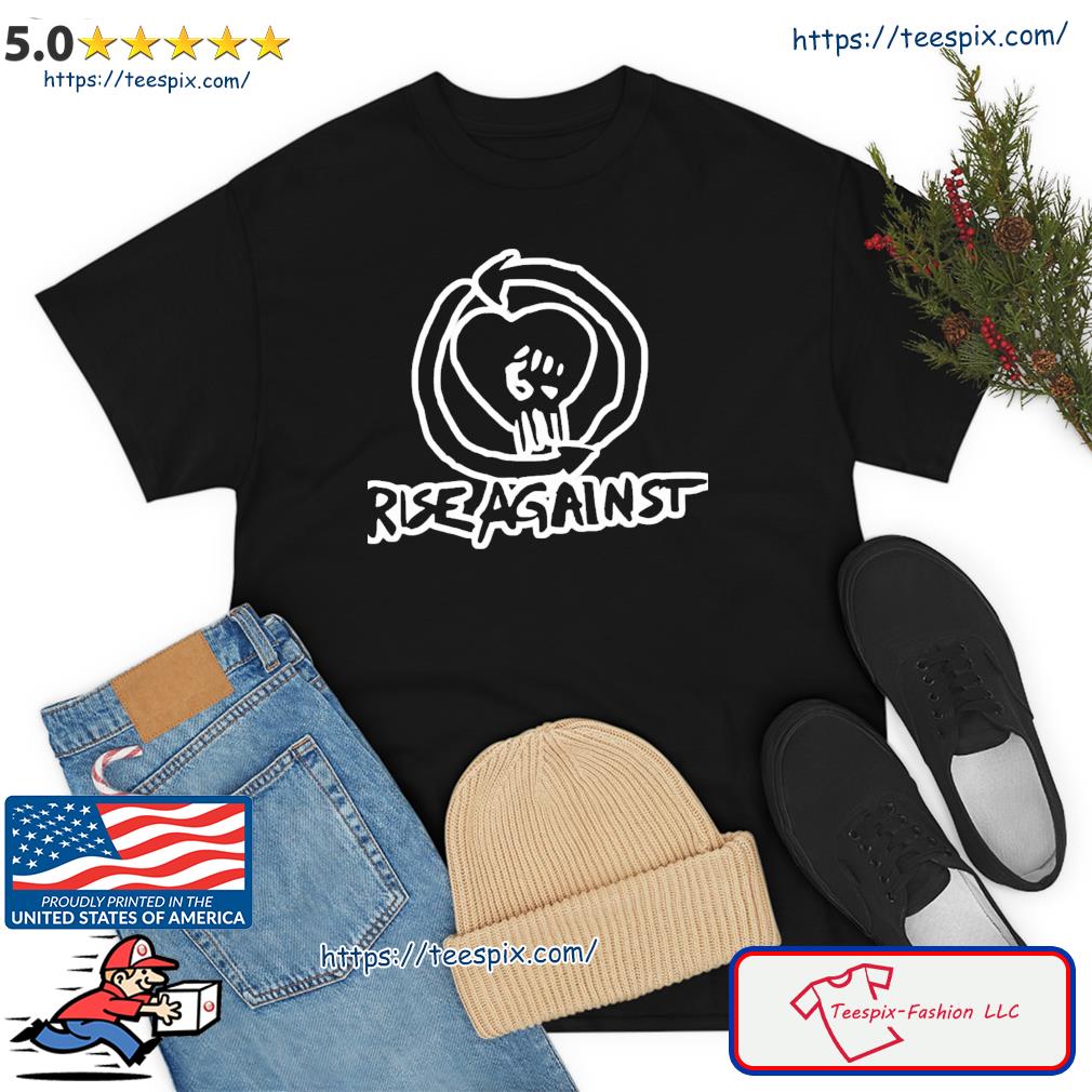 American Punk Rock Rise Against Band Shirt