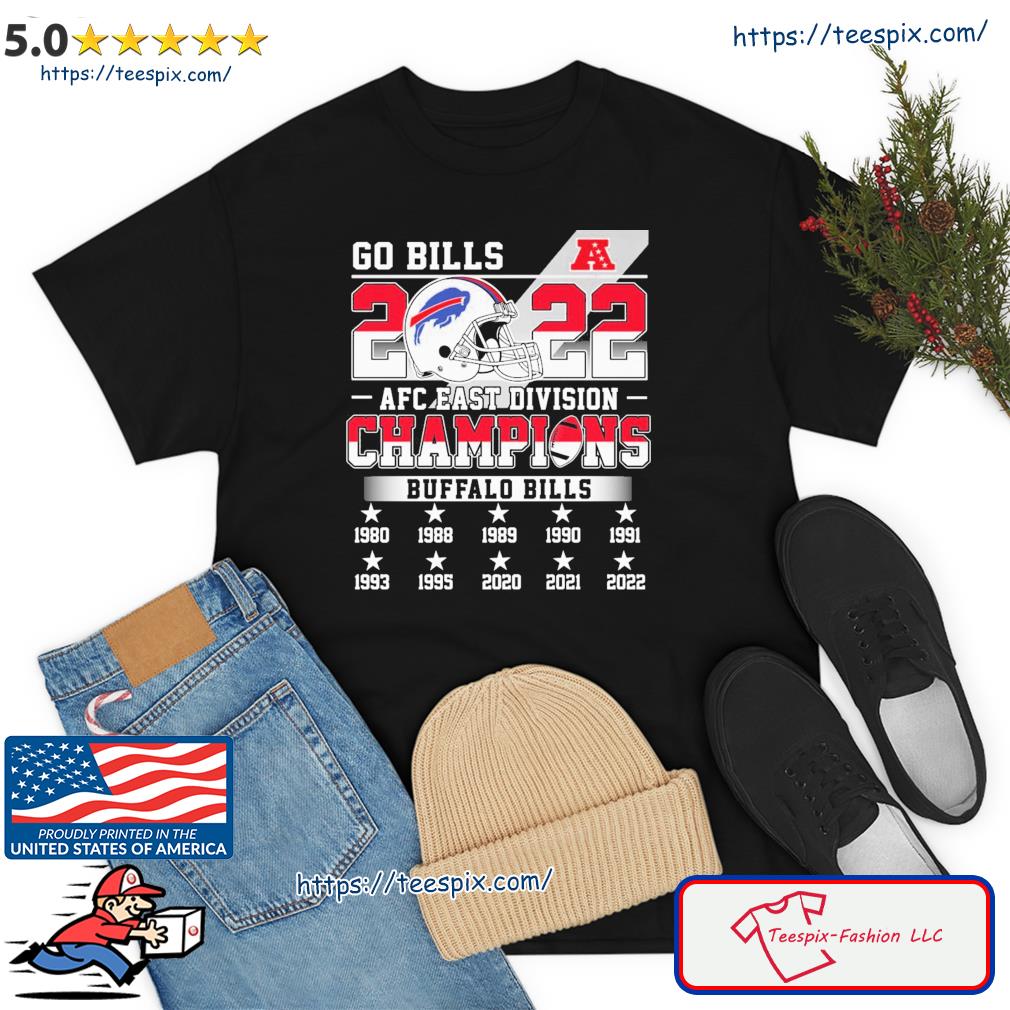 2022 Afc East Division Champions Buffalo Bills 1980 2022 Shirt