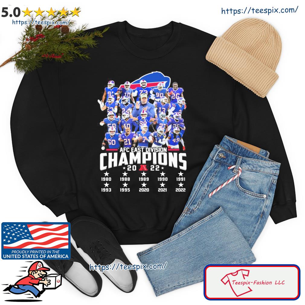 Buffalo Football Team Afc East Champions 2022 Shirt Hoodie