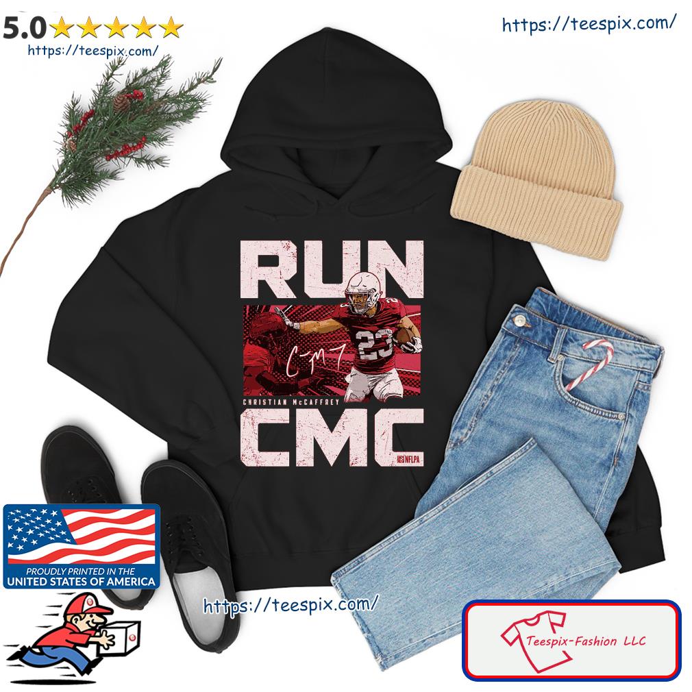 Christian Mccaffrey San Francisco 49ers Run CMC signature shirt