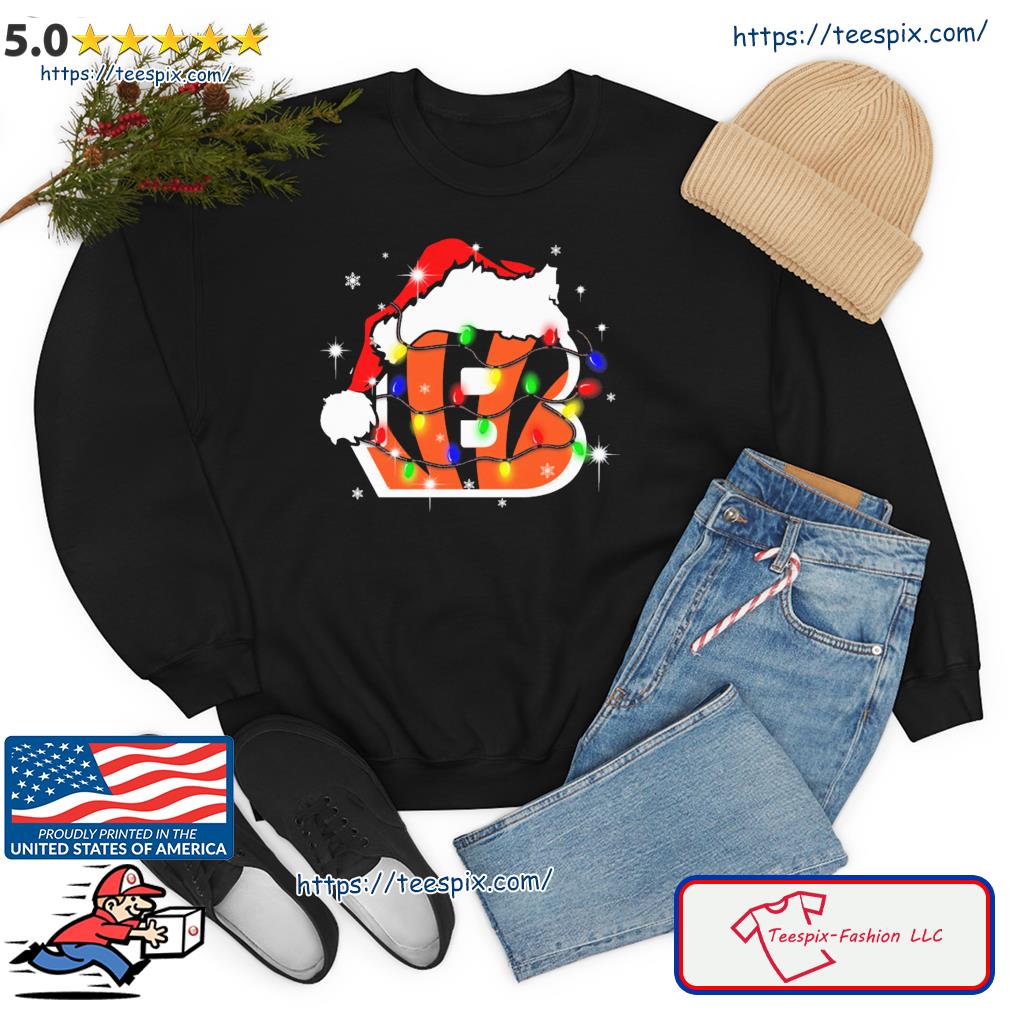 Cincinnati Bengals Santa hat Christmas cap hat, hoodie, sweater and v-neck  t-shirt