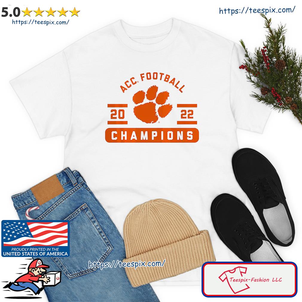 Clemson Tigers Champions Acc Football Conference 2022 Shirt Hoodie