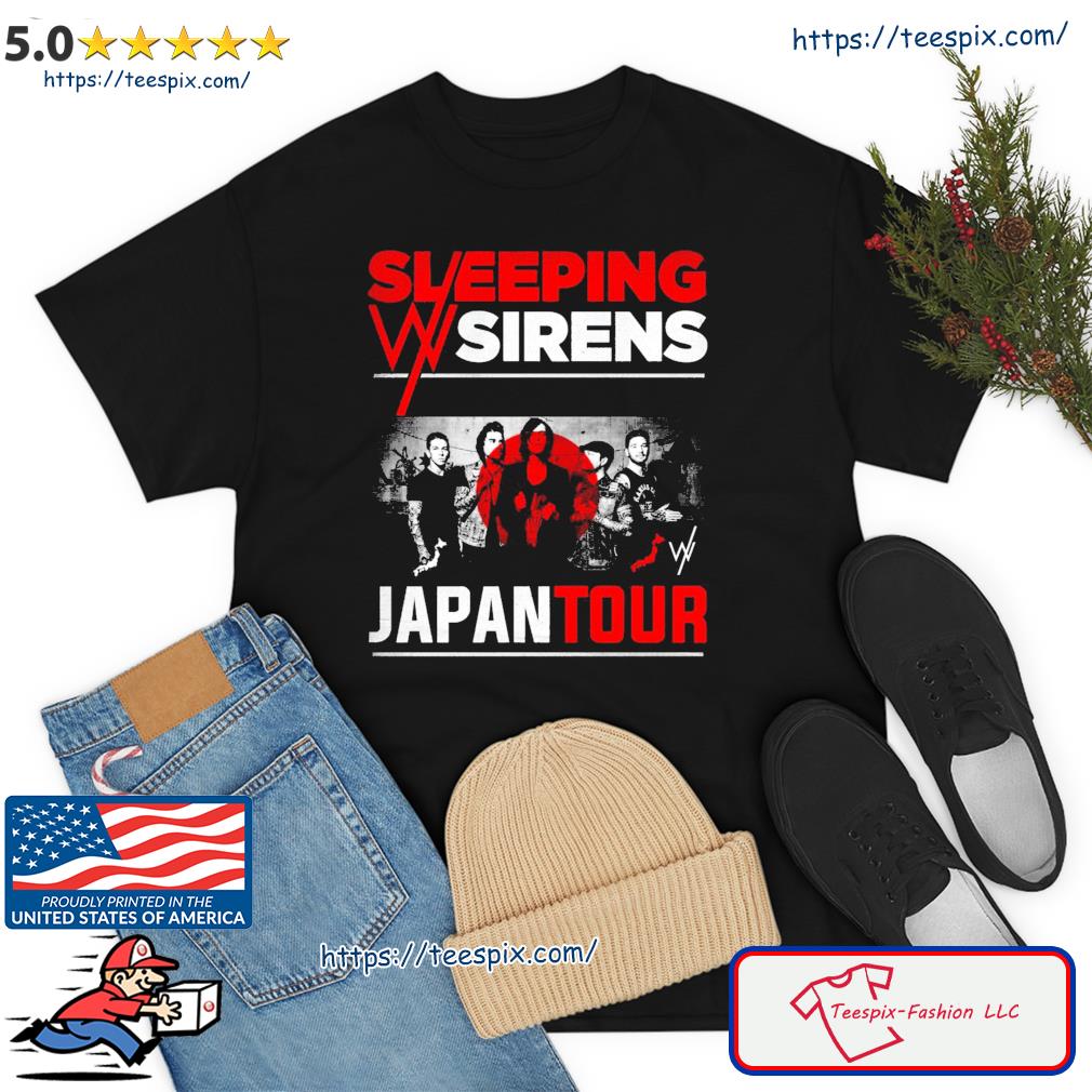 Cut The Mustard Japan Tour Sleeping With Sirens Shirt