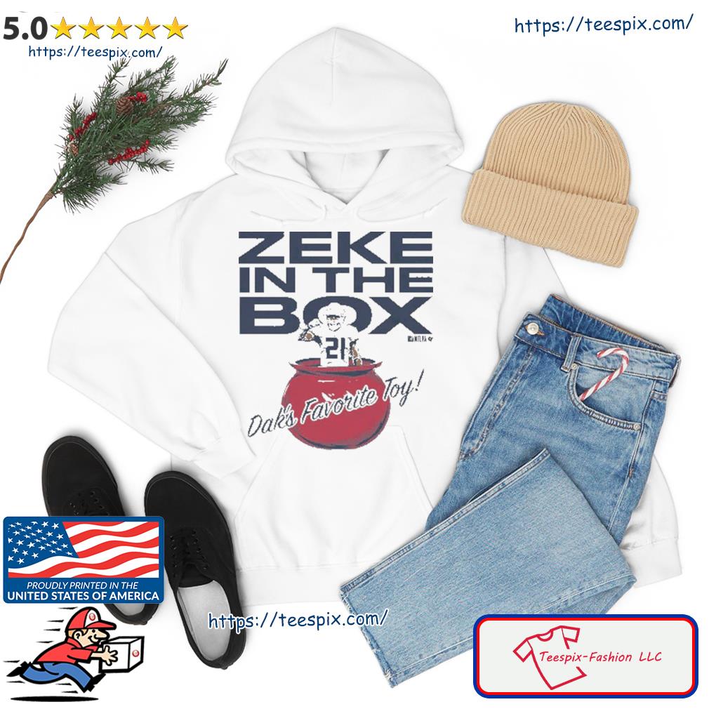 Ezekiel elliott & dak prescott zeke in the box shirt, hoodie, sweater, long  sleeve and tank top