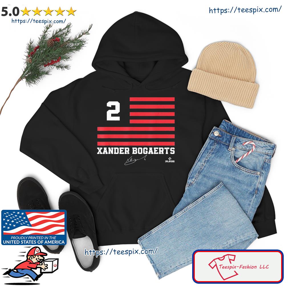 Flag stripes xan diego xander bogaerts boston mlbpa shirt, hoodie, sweater,  long sleeve and tank top