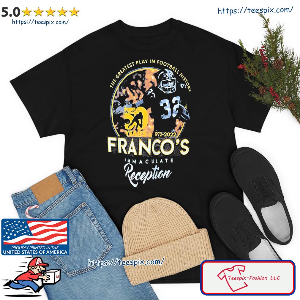 Franco's Immaculate Reception - The Greatest Play in Football Tee