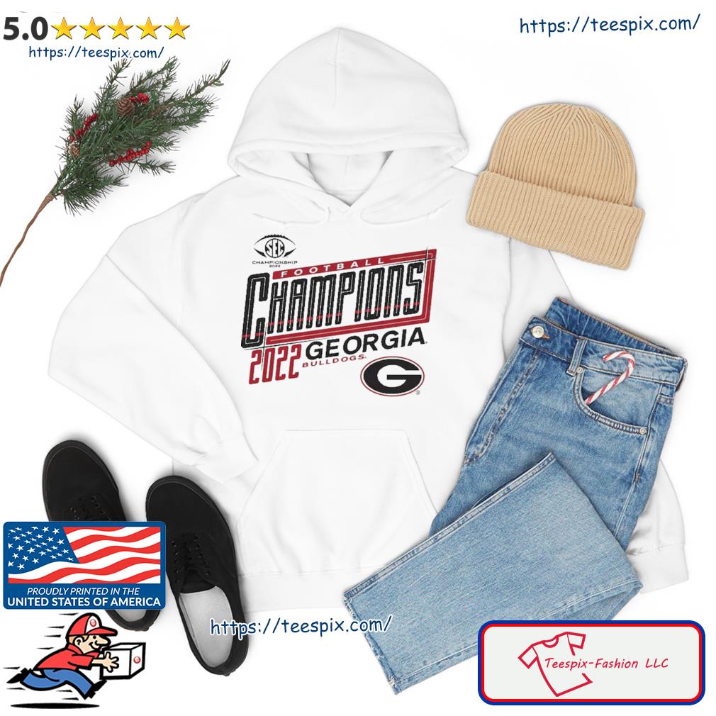 Georgia Bulldogs 2022 Sec Football Conference Champions Shirt Hoodie