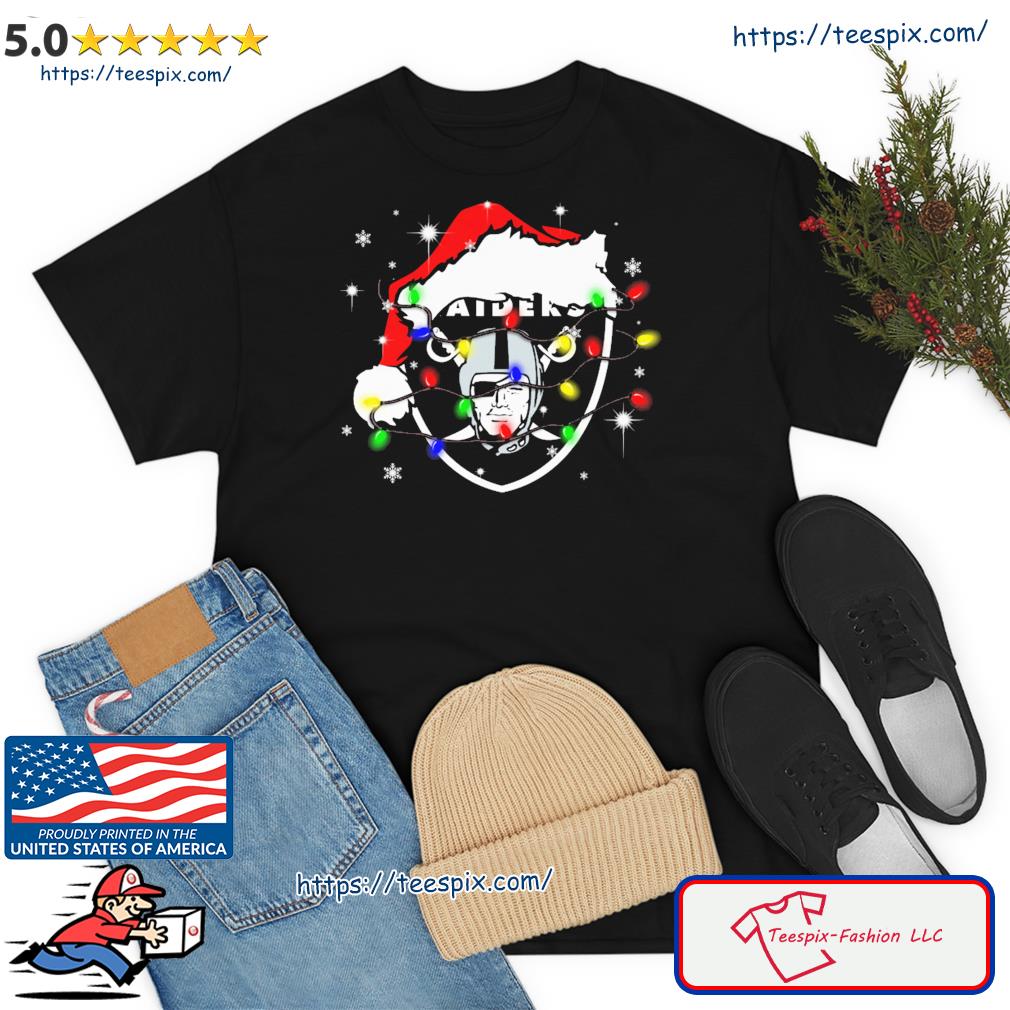 Santa Claus Hat Las Vegas Raiders shirt, hoodie, sweater, long sleeve and  tank top