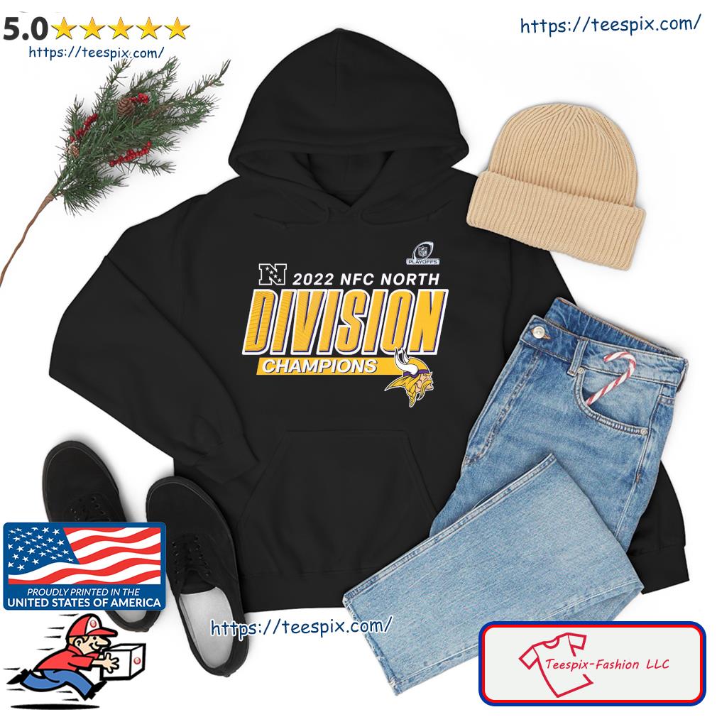 Minnesota Vikings 2022 NFC North Division Champions Divide and Conquer logo  shirt, hoodie, sweater, long sleeve and tank top