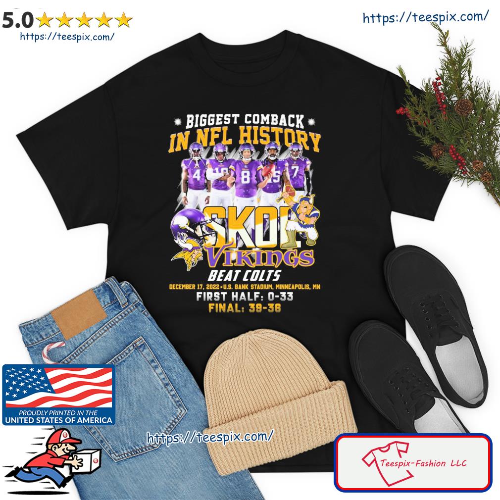 Official minnesota Vikings Legends In History Shirt, hoodie, sweater, long  sleeve and tank top