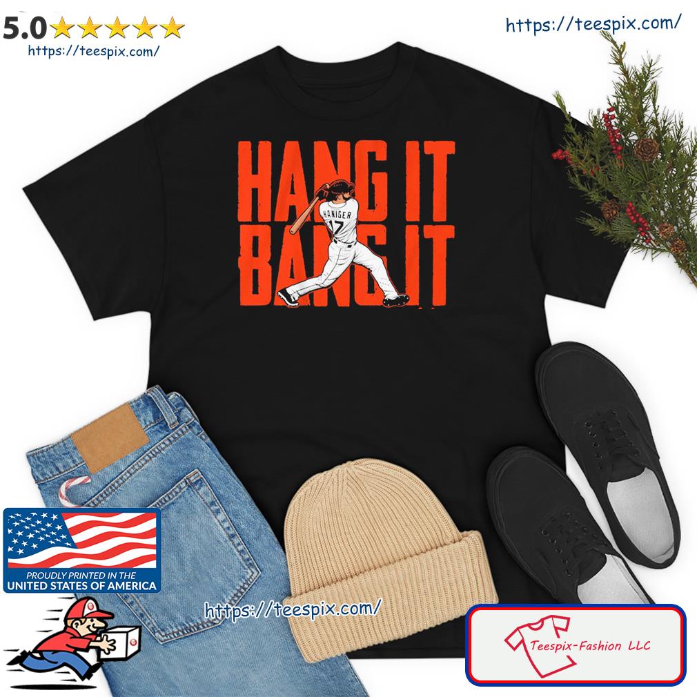 Mitch haniger hang it bang it san francisco shirt, hoodie, sweater, long  sleeve and tank top