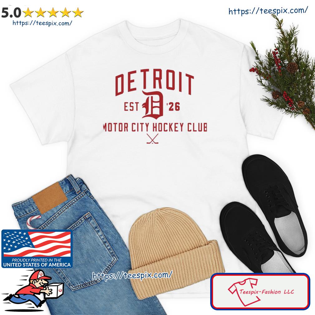 Motor City Hockey Ii Detroit Red Wings Shirt