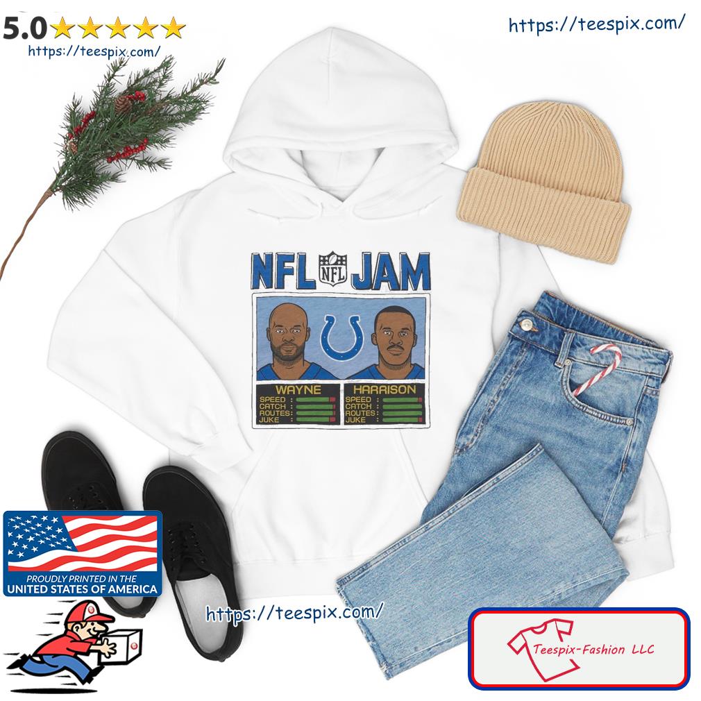 NFL Jam Indianapolis Colts Reggie Wayne and Marvin Harrison shirt, hoodie,  sweater and v-neck t-shirt