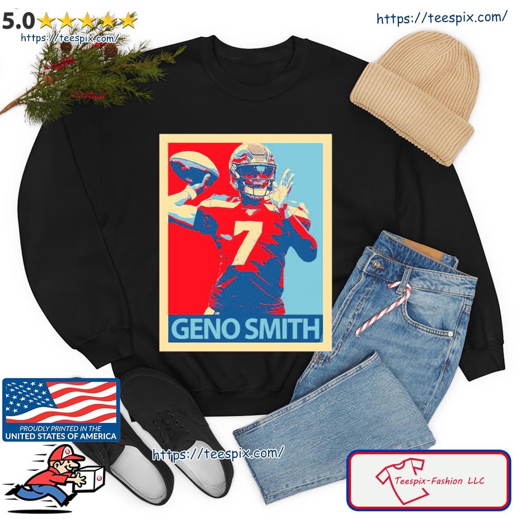 No 7 Geno Smith Trending Hope Art Unisex Sweatshirt - Teeruto