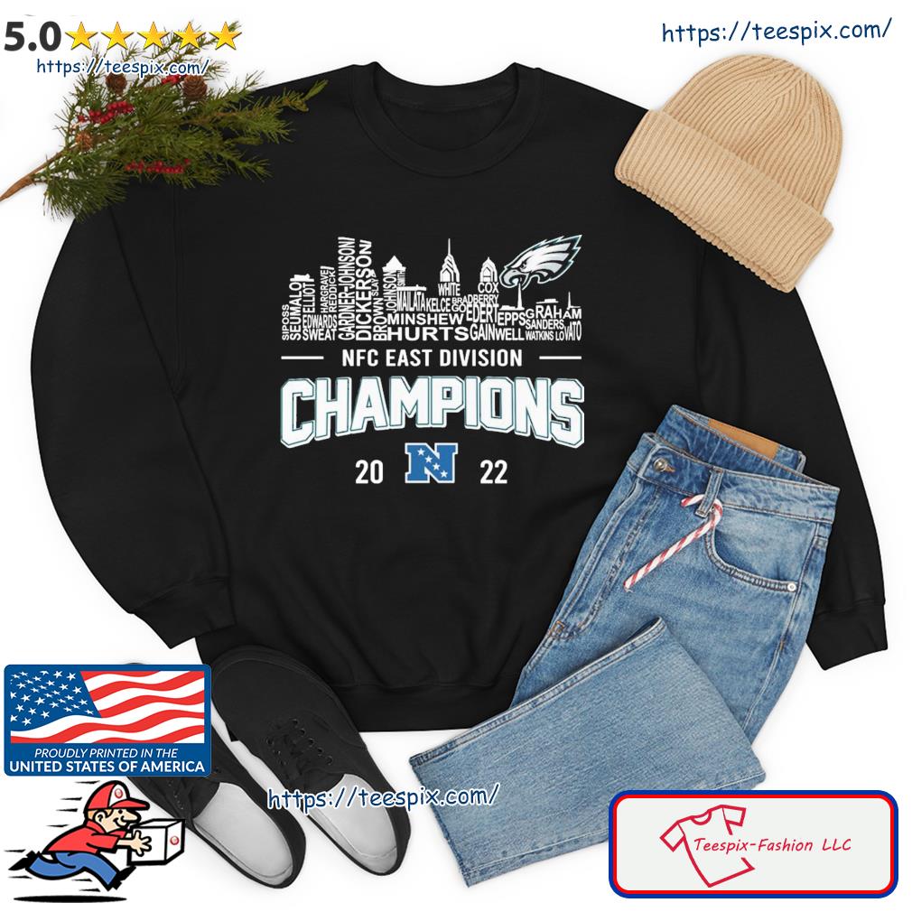 Premium Philadelphia eagles NFC east champions shirt, hoodie, sweater, long  sleeve and tank top