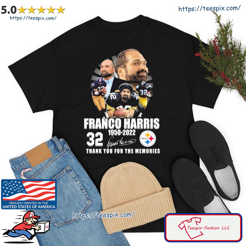 Franco Harris Pittsburgh Steelers 1950-2022 Signatures Shirt, hoodie,  sweater, long sleeve and tank top