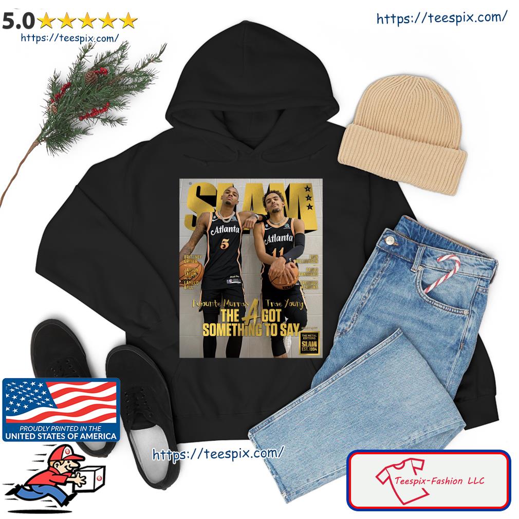 Slam Trae Young And Dejounte Murray Shirt, hoodie, sweater, long