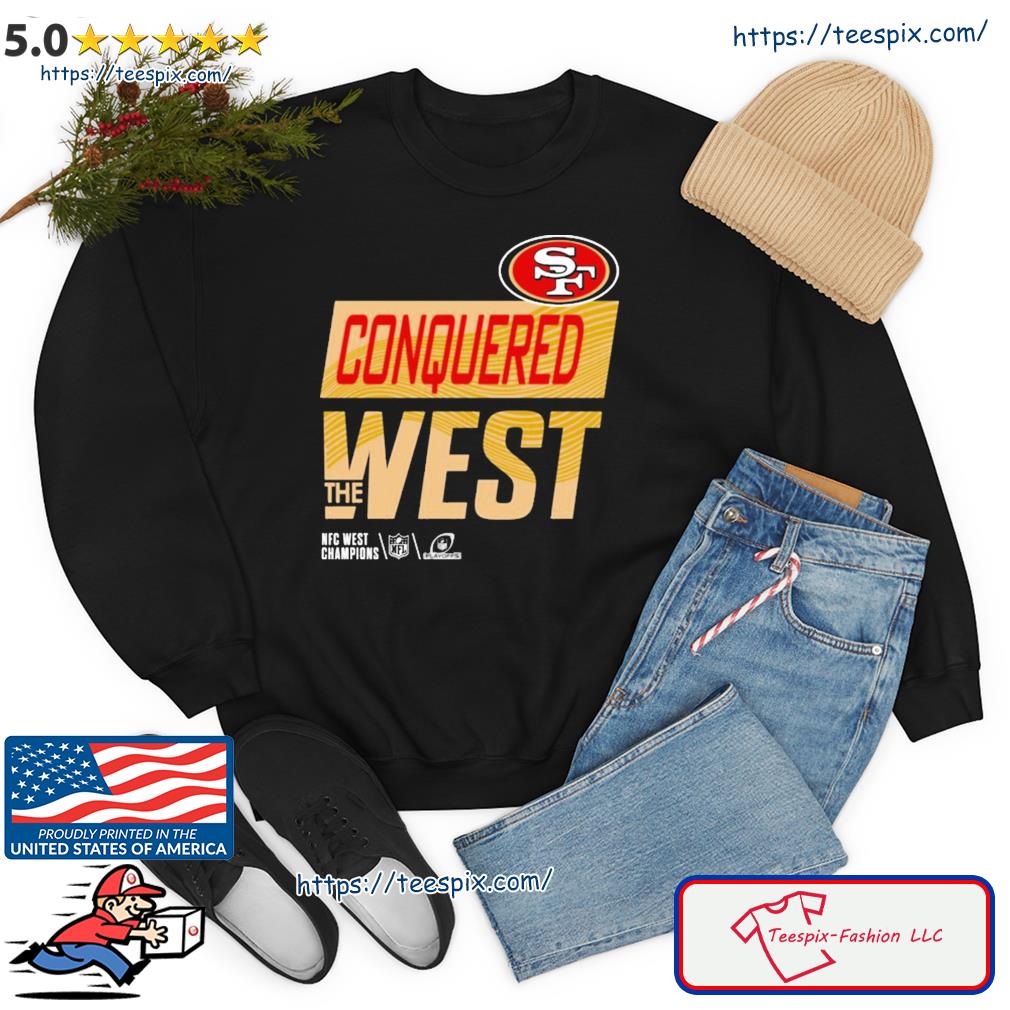 San francisco 49ers conquered west the nfc west champions shirt