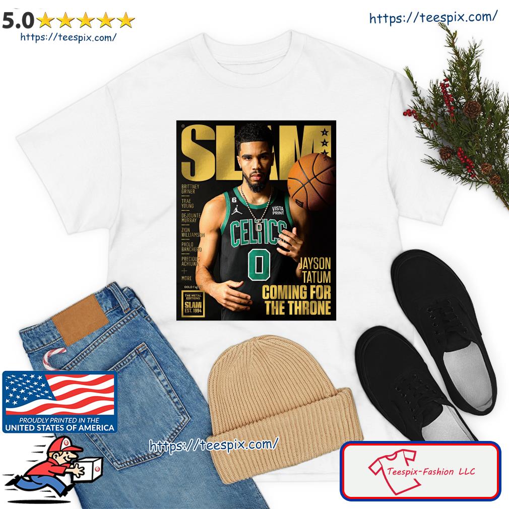 Boston Celtics Jayson Tatum Slam shirt, hoodie, sweater, long sleeve and  tank top