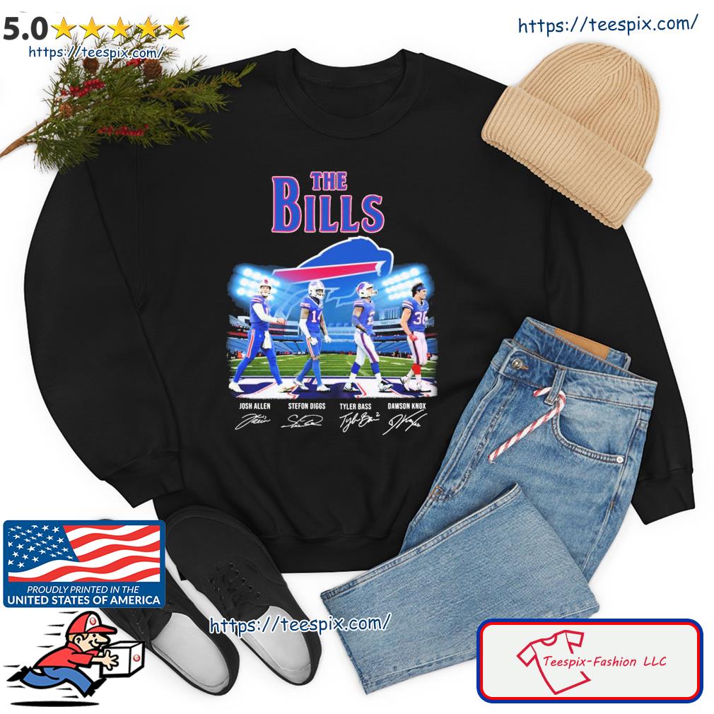 The Bills Josh Allen and Stefon Diggs Signatures shirt, hoodie, sweater,  long sleeve and tank top