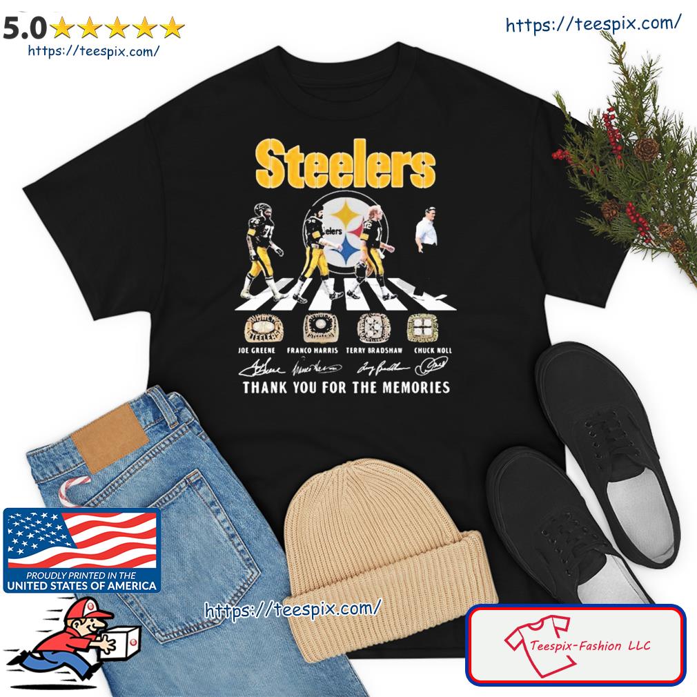 The Pittsburgh Steelers Football Abbey Road Signatures T-shirt,, hoodie,  sweater, long sleeve and tank top