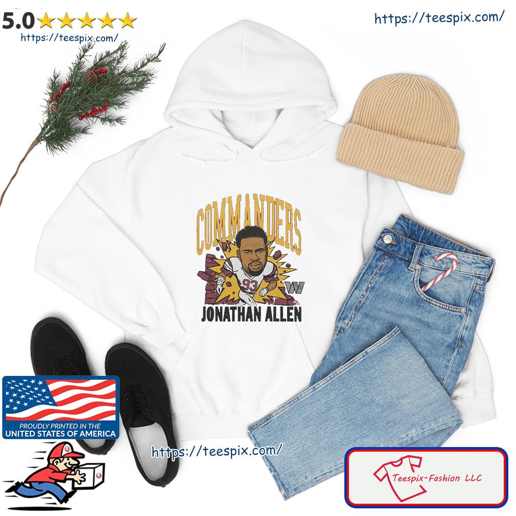 Washington Commanders Jonathan Allen Tee Shirt, hoodie, sweater, long  sleeve and tank top