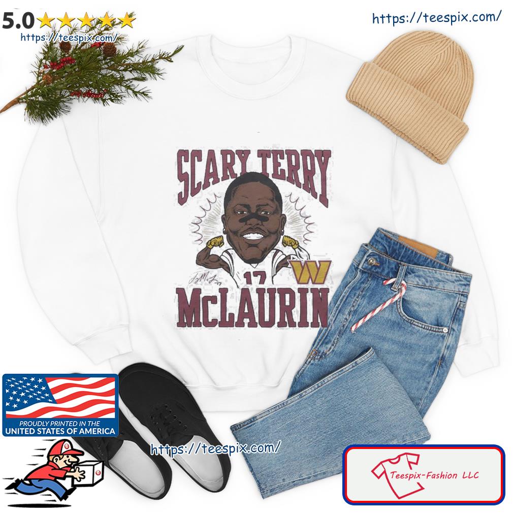 Terry McLaurin Washington Commanders number 17 player shirt, hoodie,  sweater, long sleeve and tank top