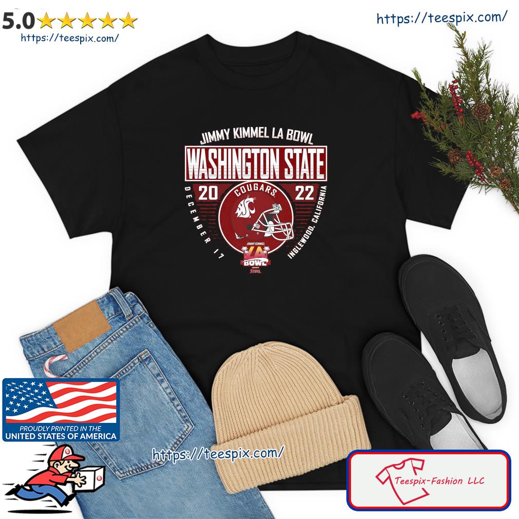 Washington State University Football LA Bowl 2022 T-shirt