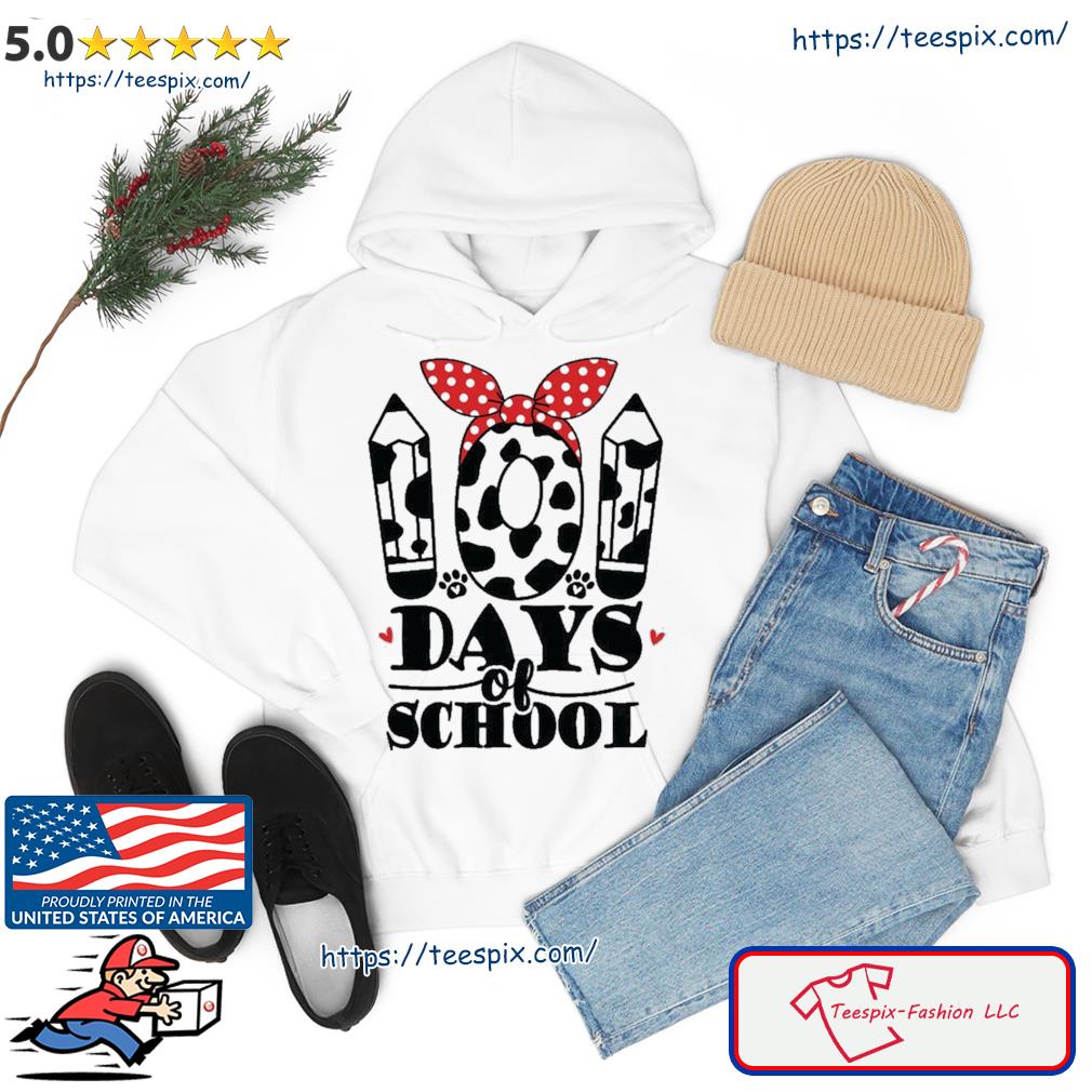 101 Days Of School Dalmatian Logo Cute Shirt Hoodie
