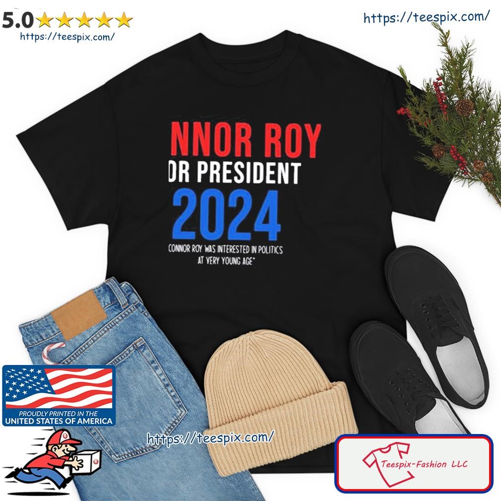 Connor Roy For President Succession Logo Shirt