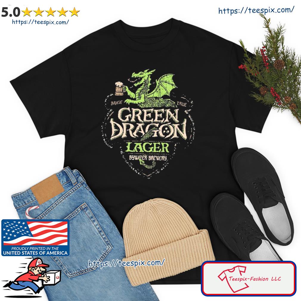 Dragon Lager Green The Rings Of Power Shirt