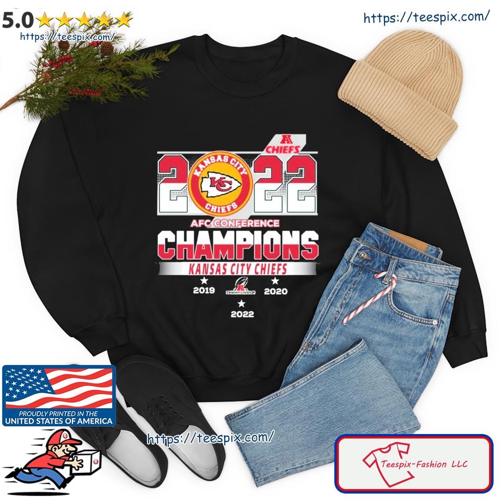 Kansas City Chiefs 2019 NFL AFC Conference Champions Shirt '