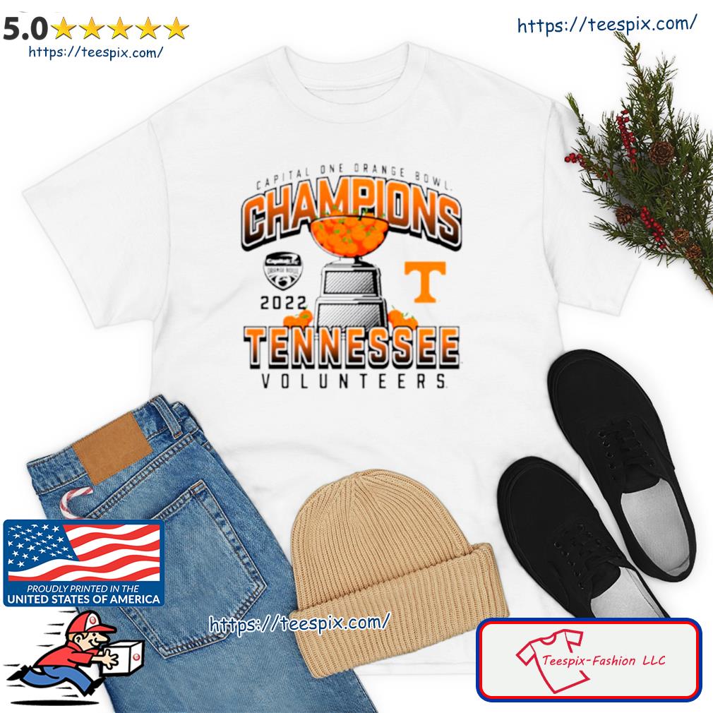 Tennessee Volunteers 2022 Orange Bowl Champions Hometown Celebration Shirt