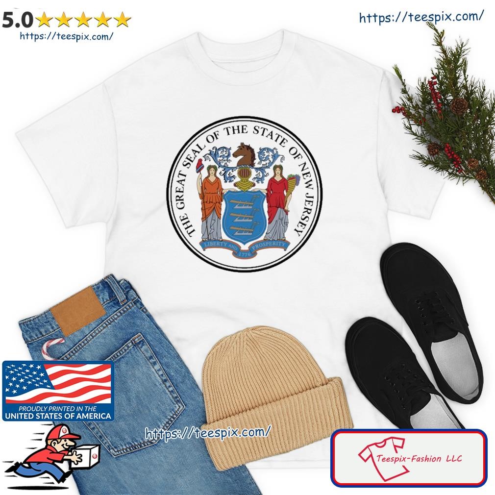 New Jersey State Seal Cherry Hill Shirt