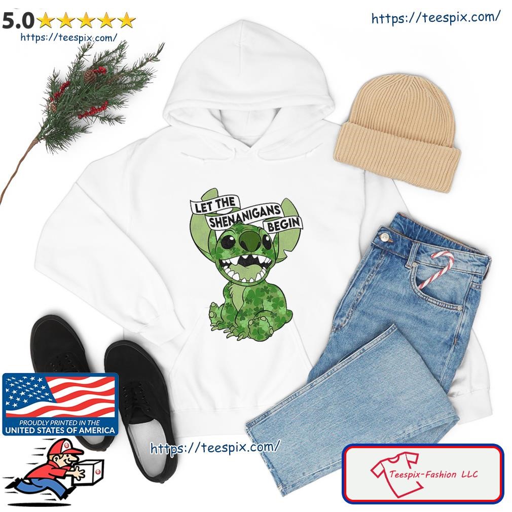 St.Patrick’s Day Stitch Shenanigans Irish Shamrock Shirt hoodie.jpg