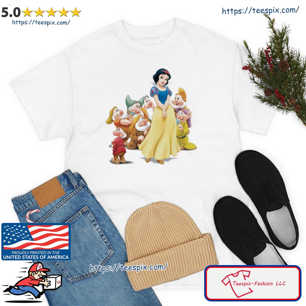 Snow White Queen Seven Dwarfs Dopey Art Shirt