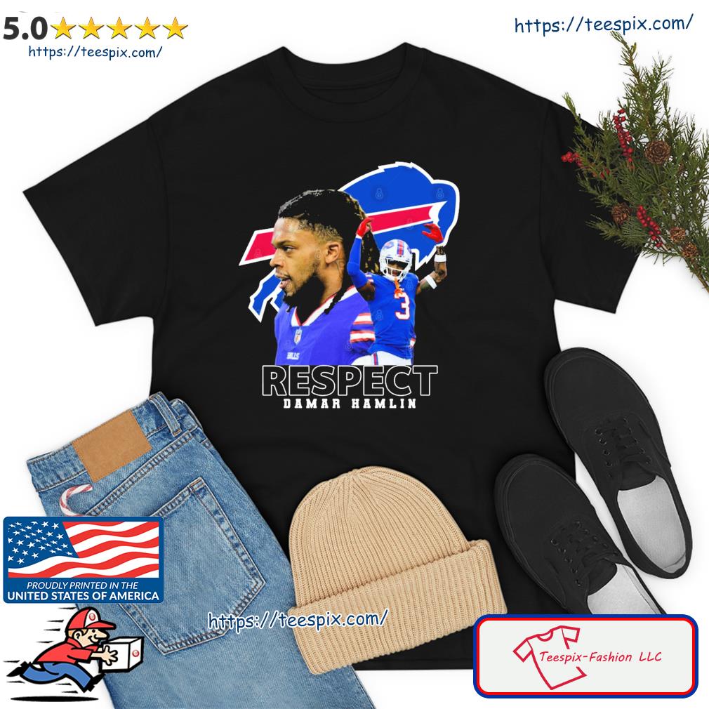 Buffalo Bills Respect Damar Hamlin T-shirt