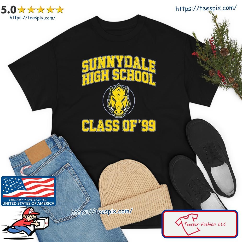 Sunnydale High Class Of 99 Yellow Logo Shirt