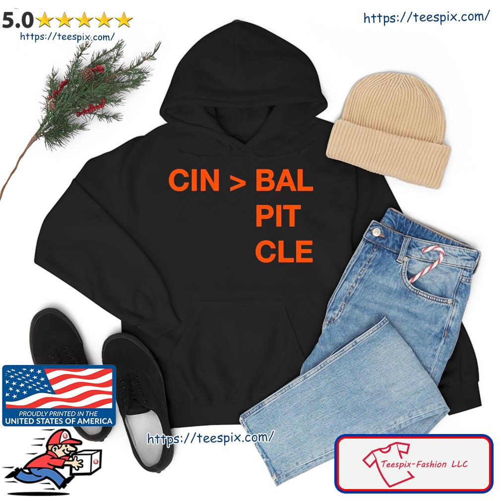 Cin More Than Bal Pit Cle Shirt hoodie