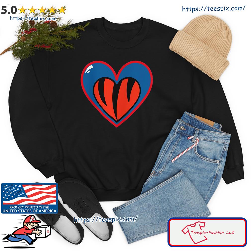 Cincinnati Bengals and Buffalo Bills heart pray for Damar Hamlin shirt,  hoodie, sweater, long sleeve and tank top