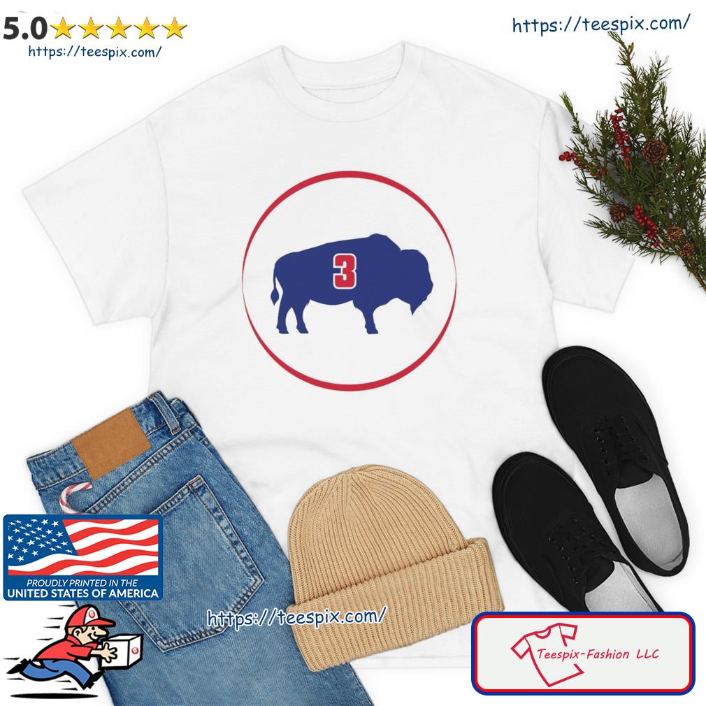Damar Hamlin #3 Buffalo T-Shirt