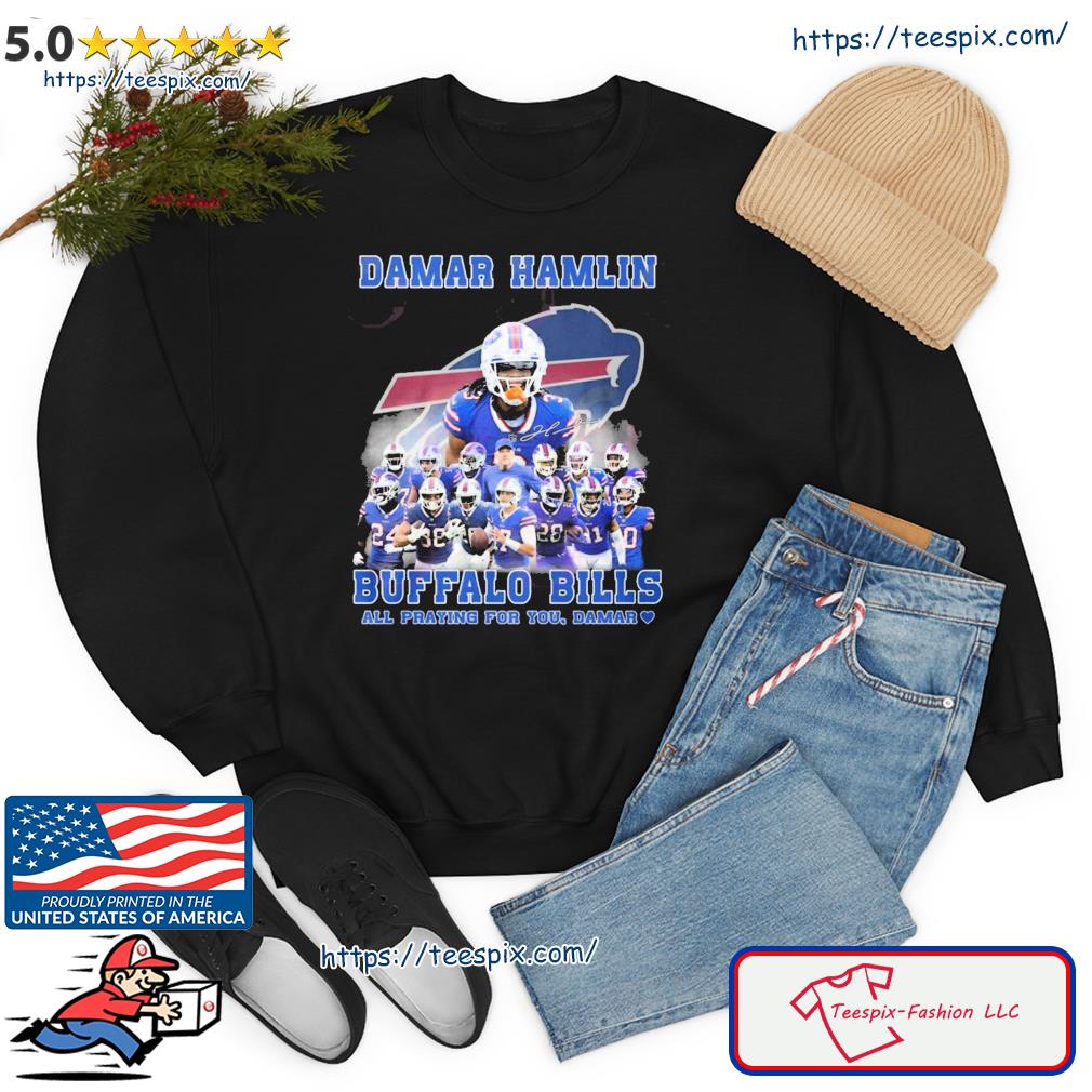 Pray for Damar Hamlin Buffalo Bills shirt, hoodie, sweater, long sleeve and  tank top