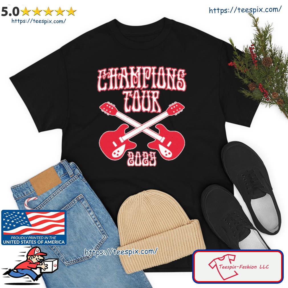 Georgia Bulldogs Champions Tour 2023 Shirt